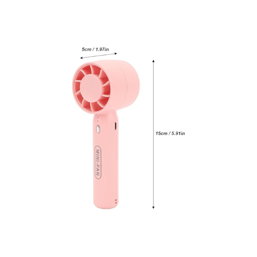 Portable Handheld Mini Fan with Base