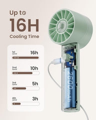 Portable Handheld Mini Fan with Base