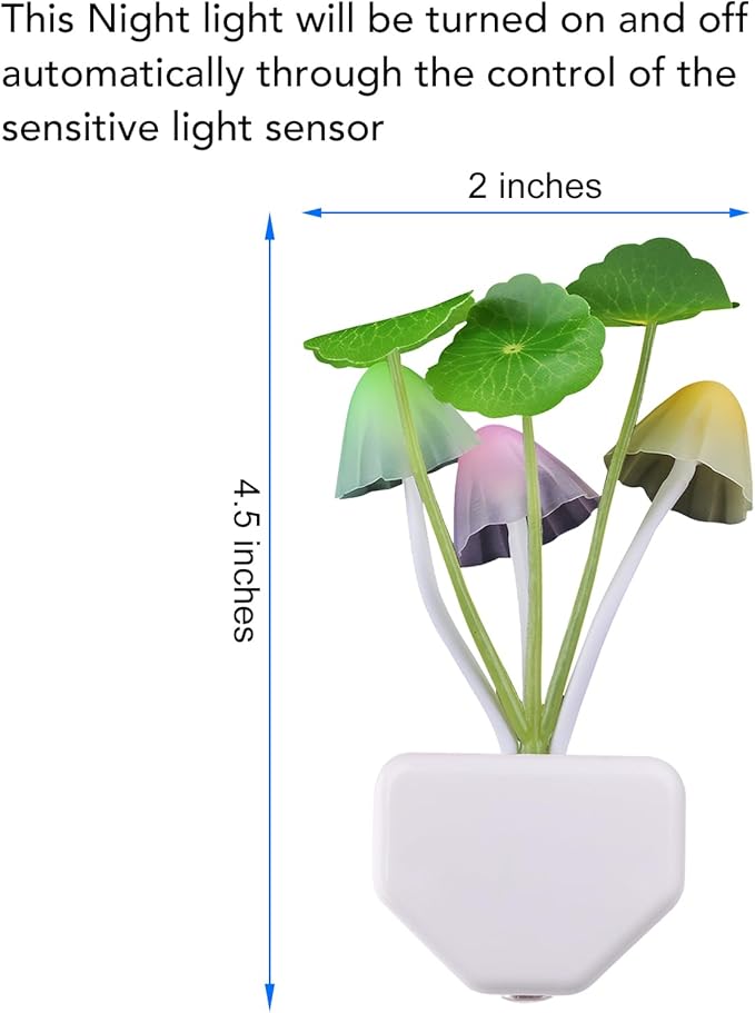 LED Mushroom Night Light