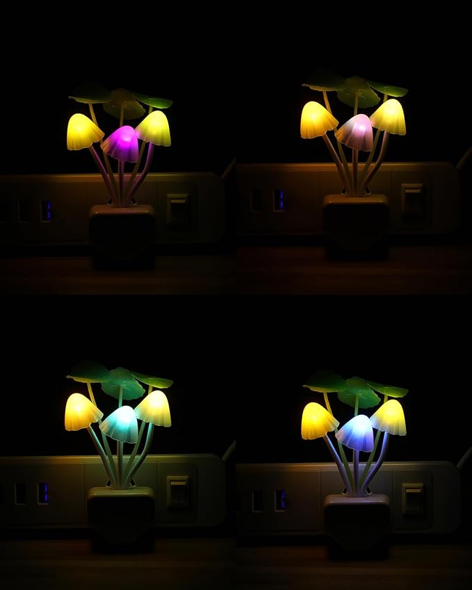 LED Mushroom Night Light