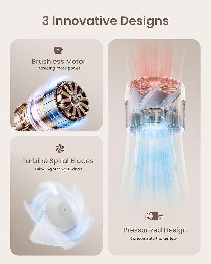 Portable Handheld Mini Fan with Base