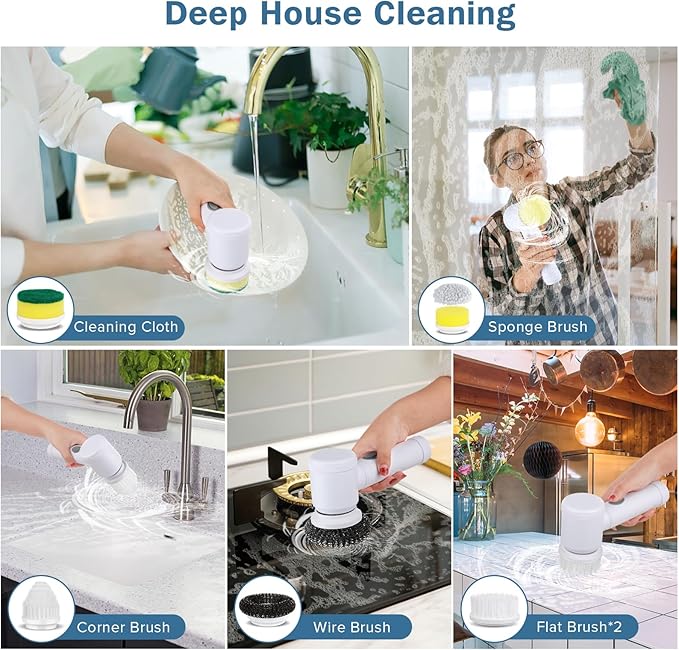 5 In 1 Cleaning Magic Brush